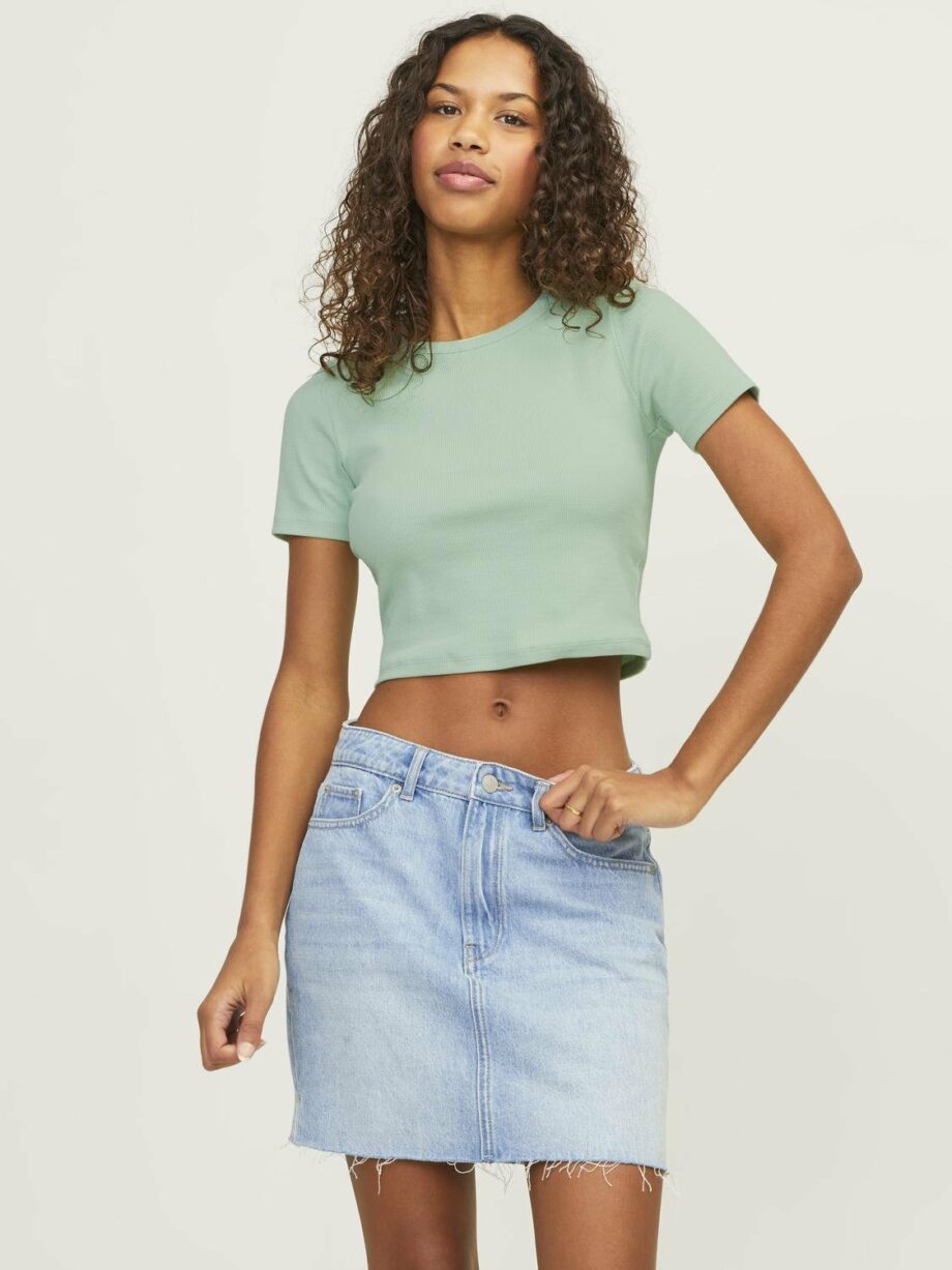 JJXX - JXFLORIE STR SS RIB TEE JRS NOOS