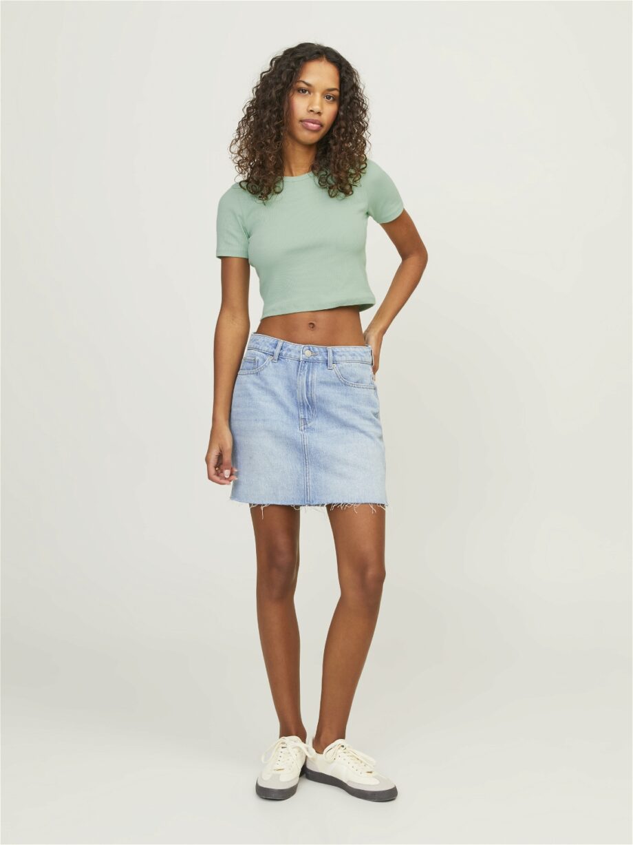 JJXX - JXFLORIE STR SS RIB TEE JRS NOOS