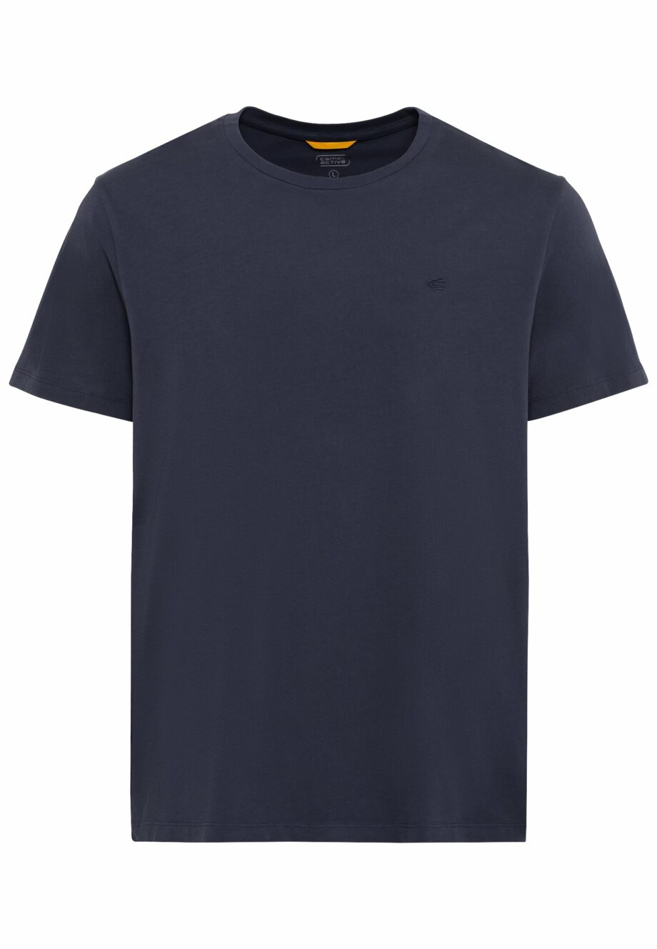 Camel - Basic T-Shirt aus nachhaltigem Organic Cotton