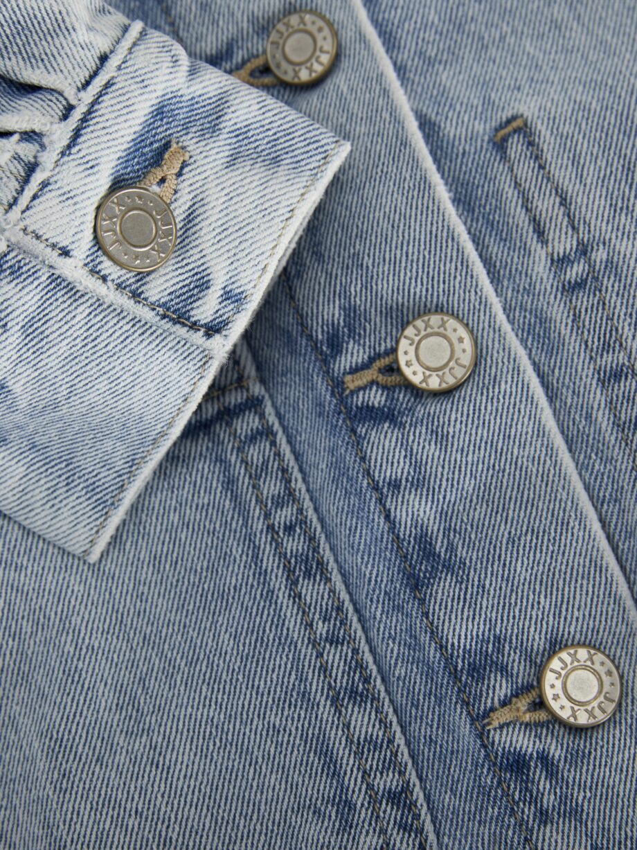 JJXX- JXAYLA CROPPED DENIM OVERSHIRT DNM