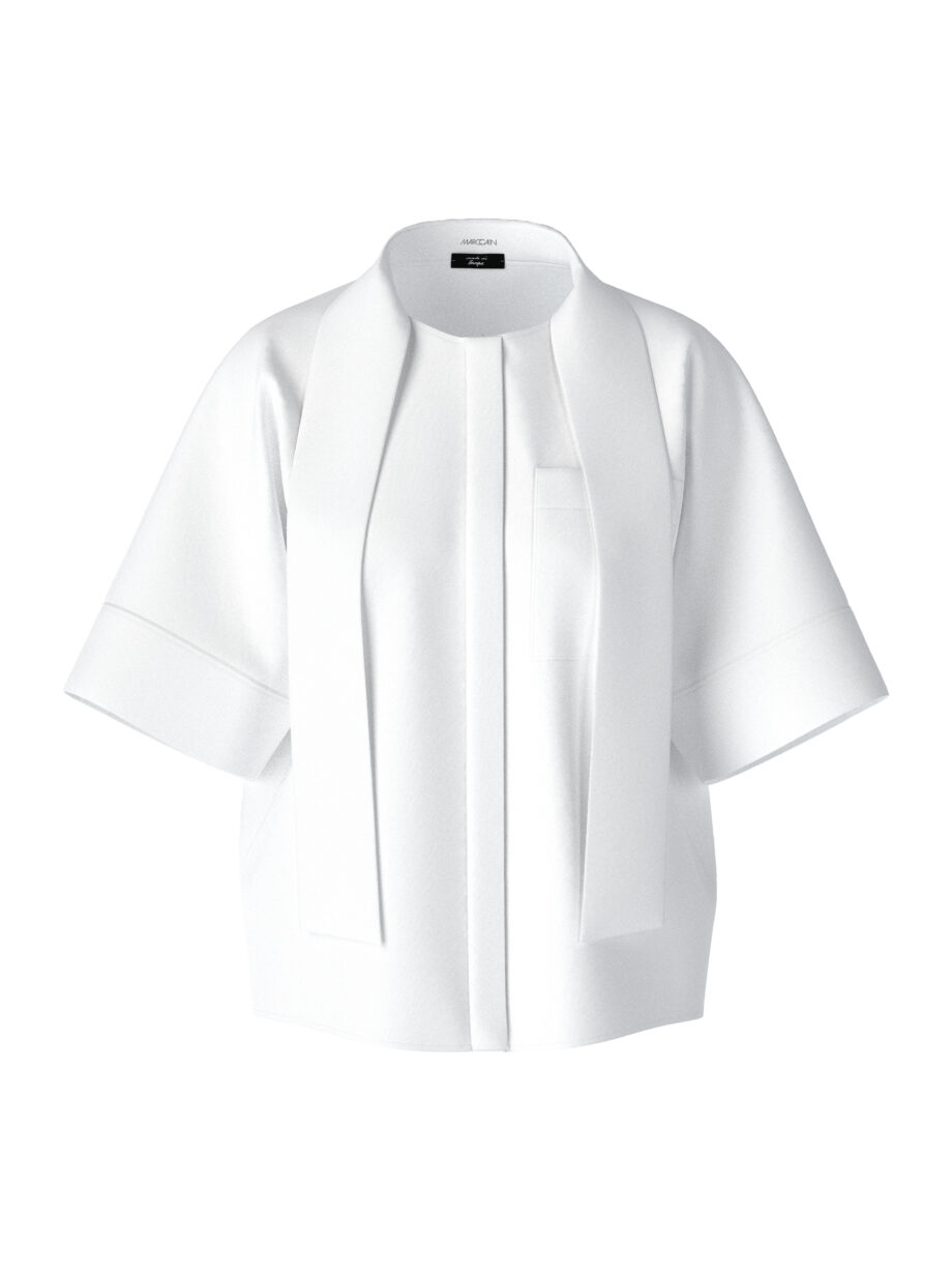 Marc Cain - Schluppenbluse mit Kimono-Ärmel