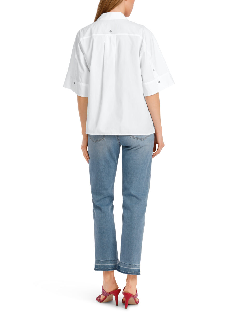 Marc Cain - Schluppenbluse mit Kimono-Ärmel