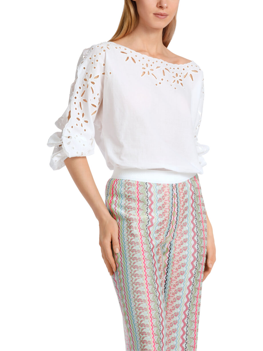 Marc Cain - Spitzenbluse in A-Shape