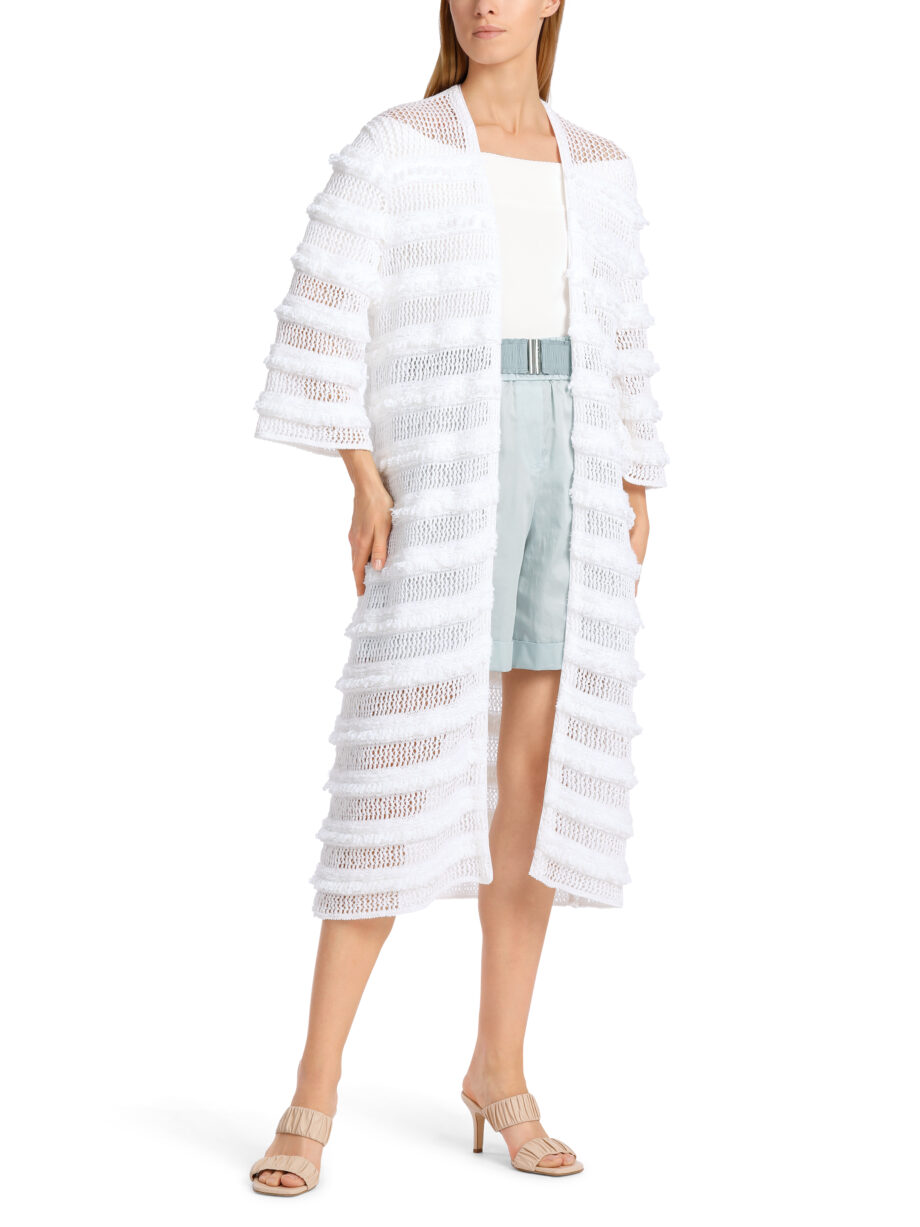 Marc Cain - Mantel mit Struktur – Knitted in Germany