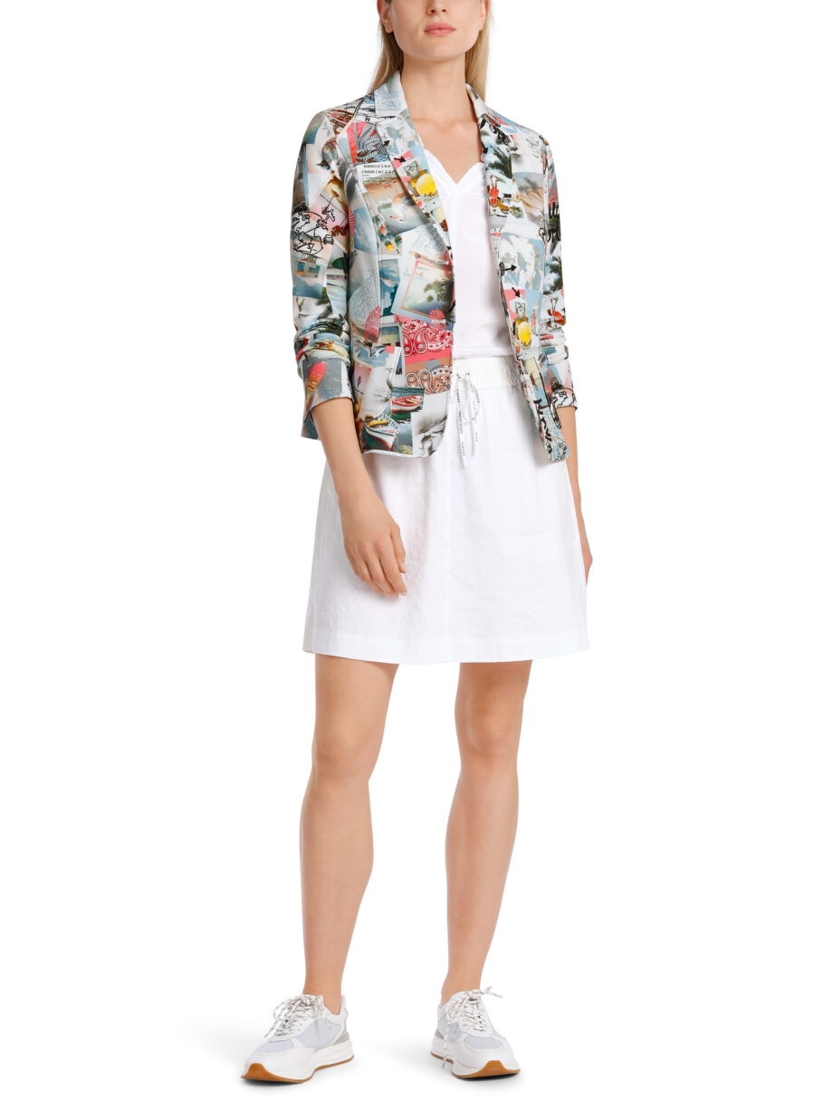 Marc Cain - Scuba-Blazer mit Memoriesprint