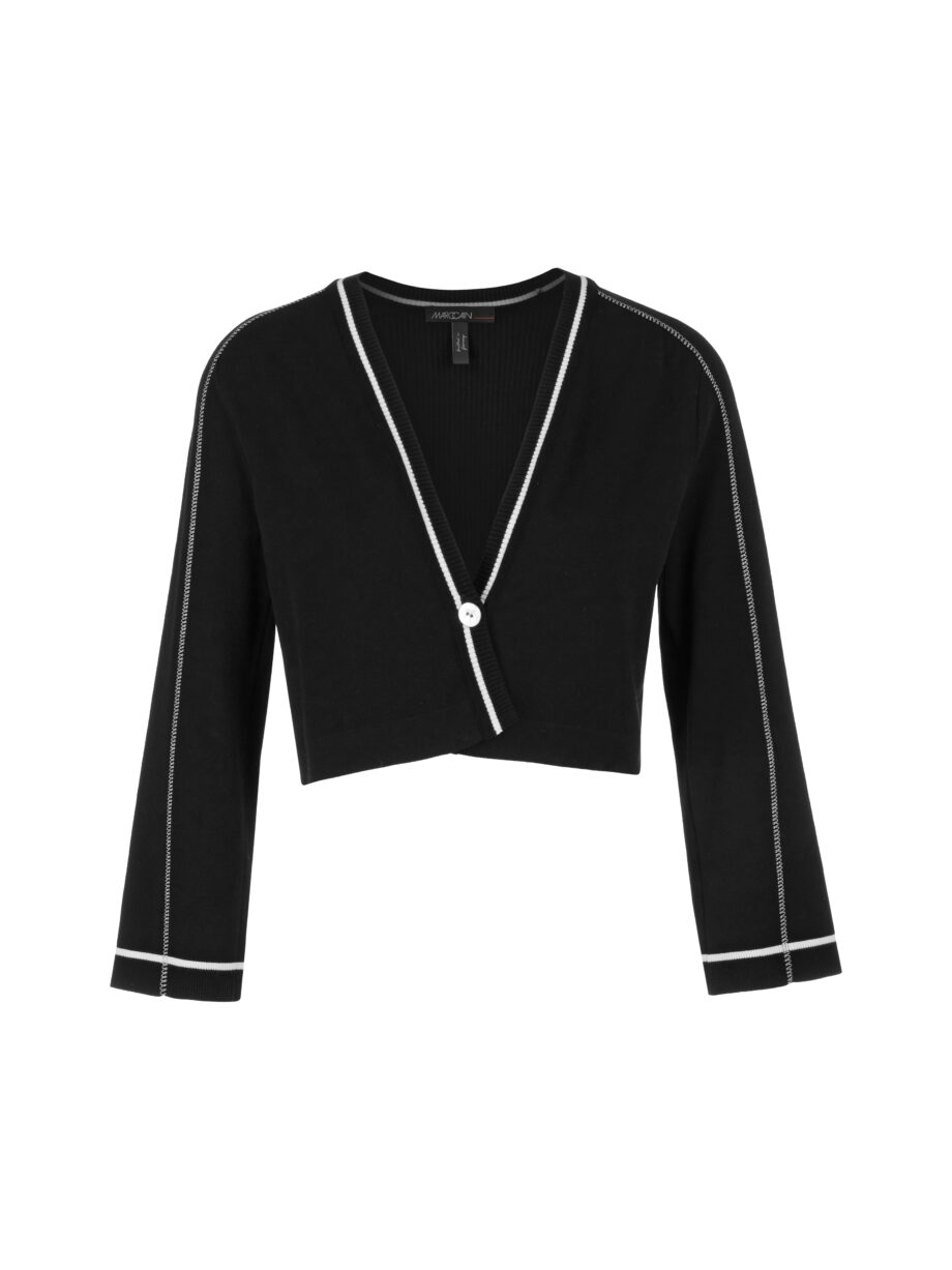 Marc Cain - Cropped "Rethink Together"-Cardigan