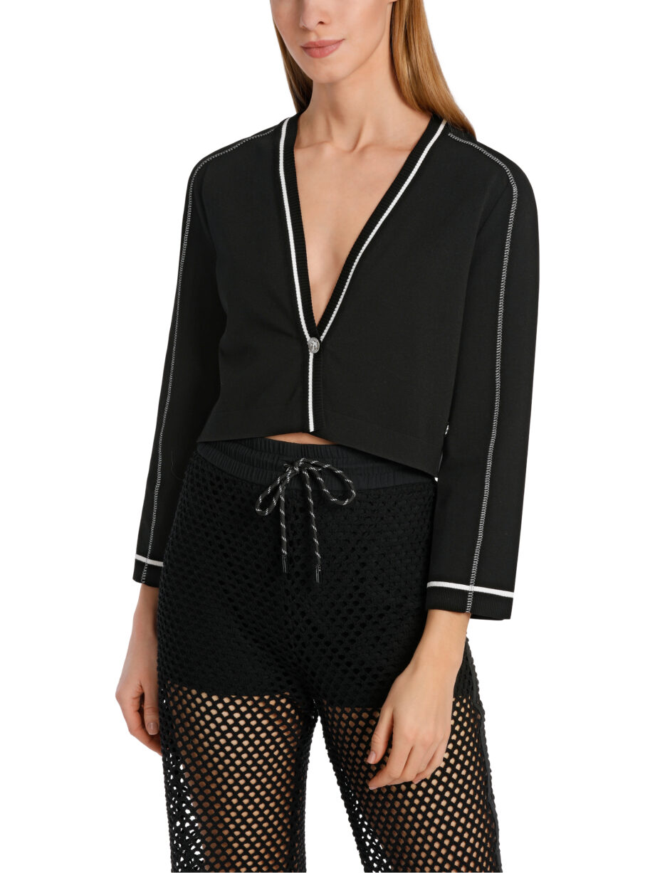 Marc Cain - Cropped "Rethink Together"-Cardigan