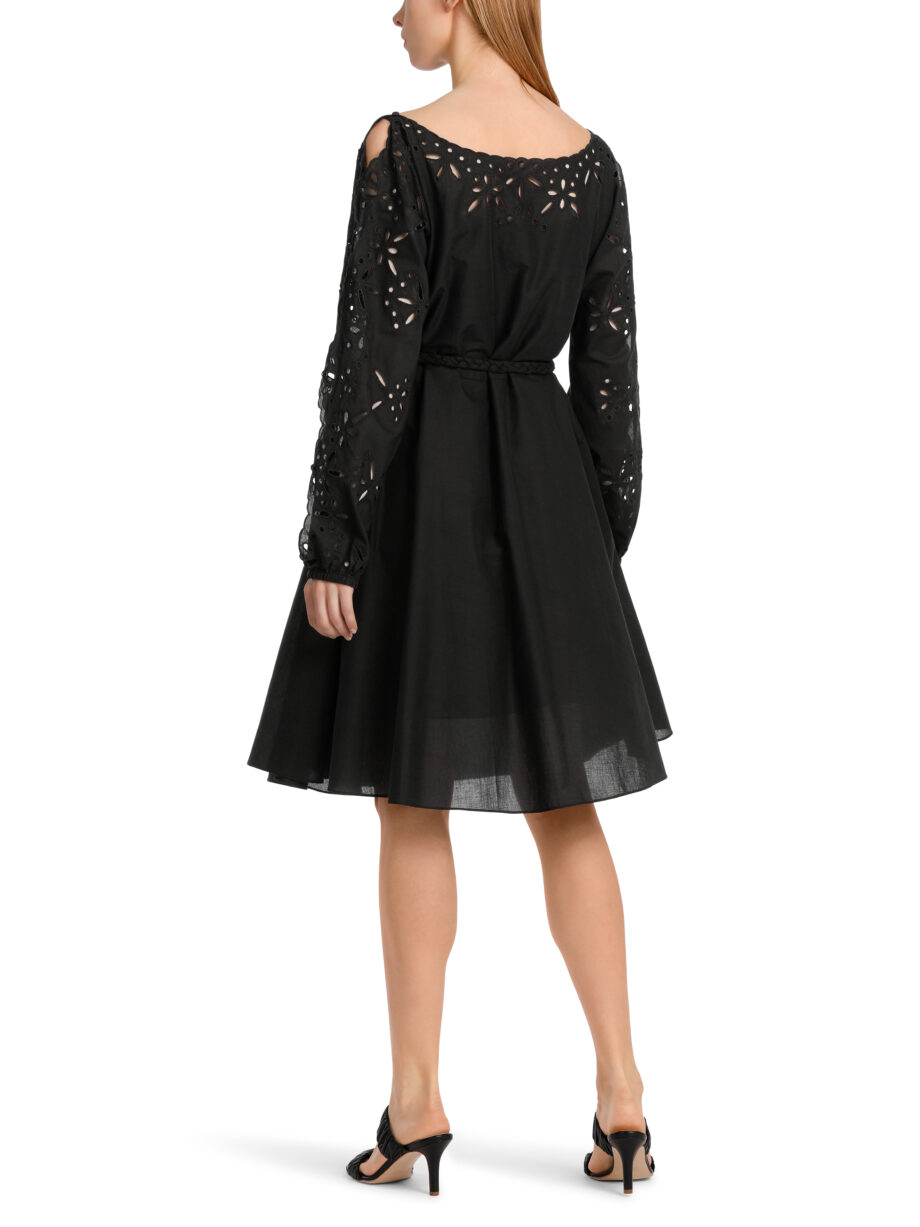 Marc Cain - Feminines Baumwollkleid mit Spitze