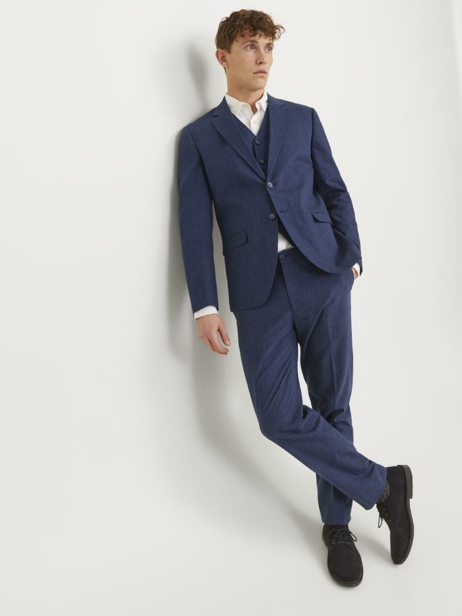 JPRRIVIERA LINEN TROUSER SLIM FIT SN