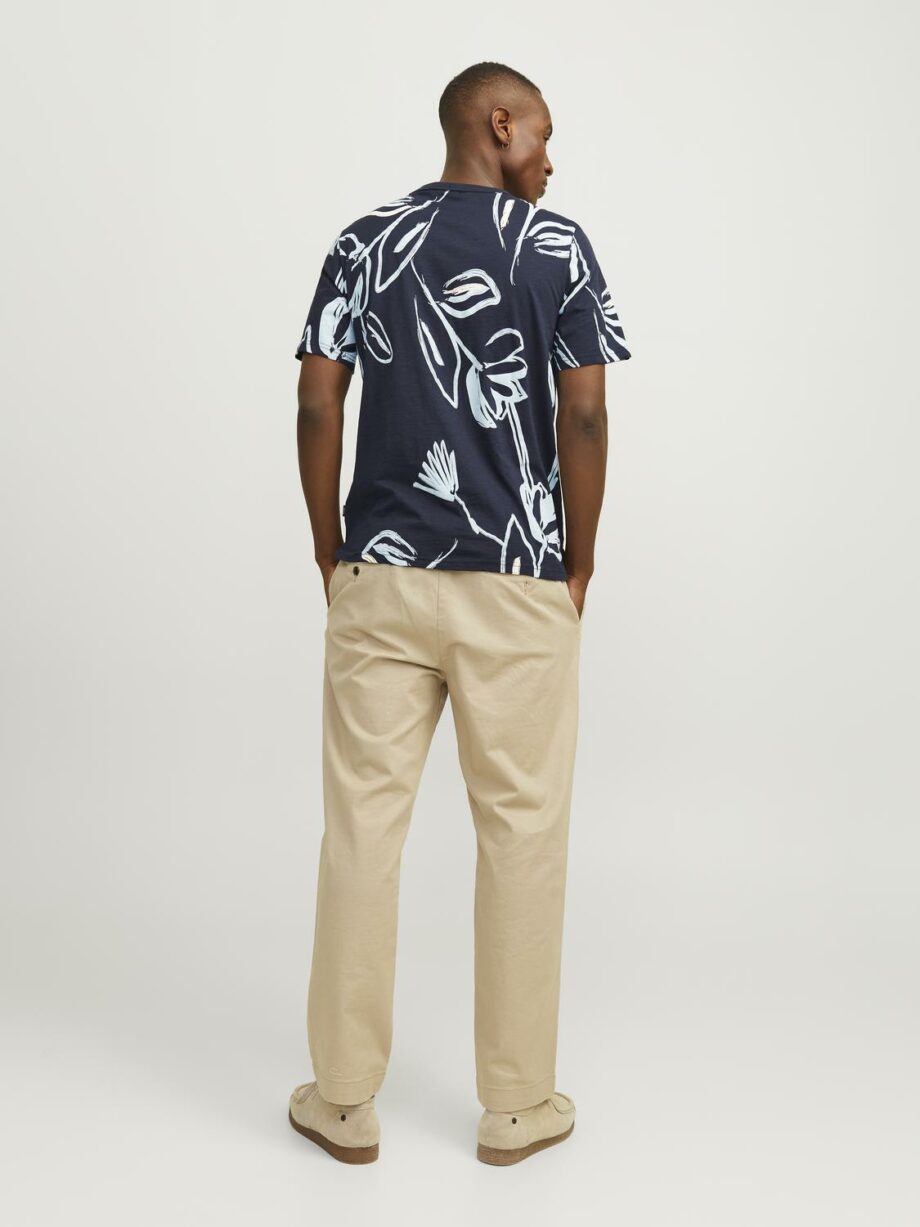 JPRBLAPALMA AOP SS TEE CREW NECK SN