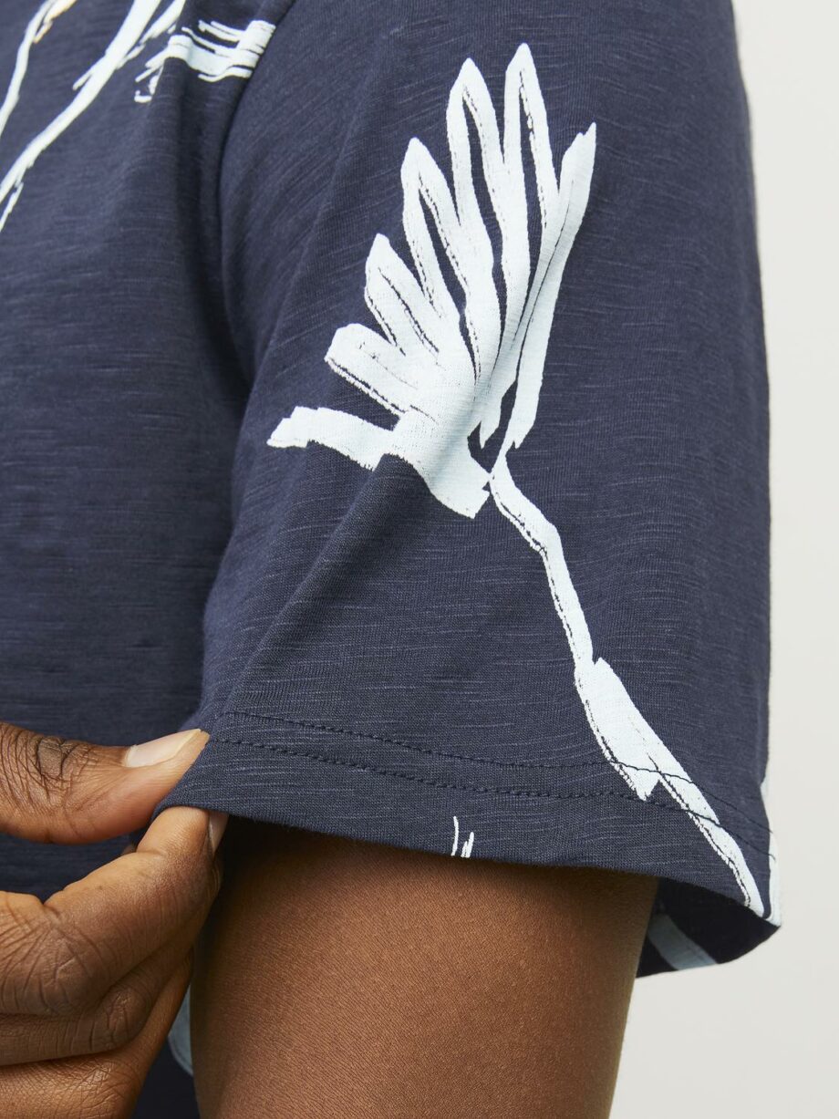 JPRBLAPALMA AOP SS TEE CREW NECK SN