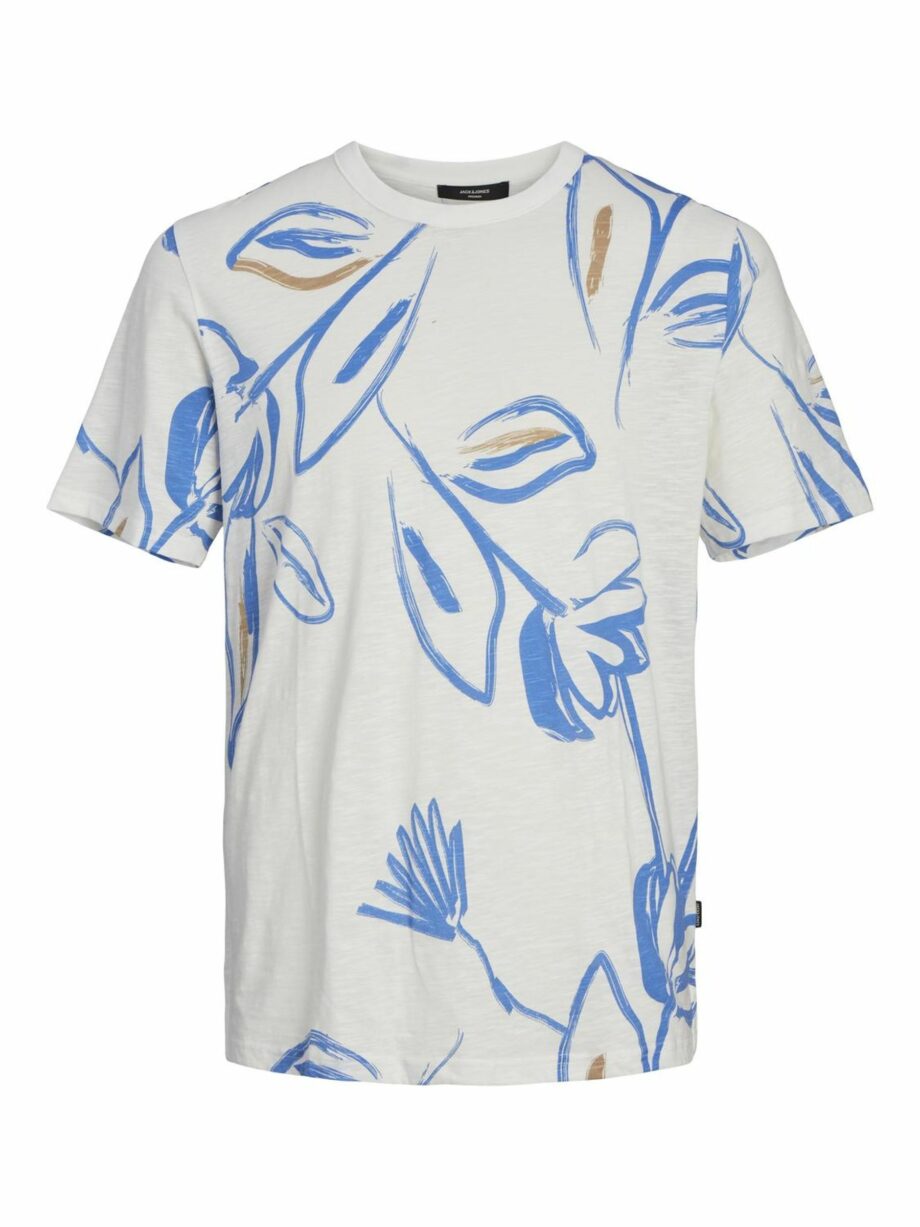 JPRBLAPALMA AOP SS TEE CREW NECK SN