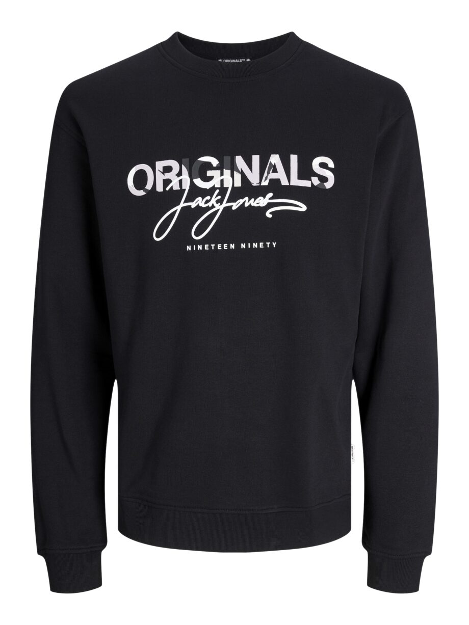 JORARUBA AOP BRANDING SWEAT CREW NECK