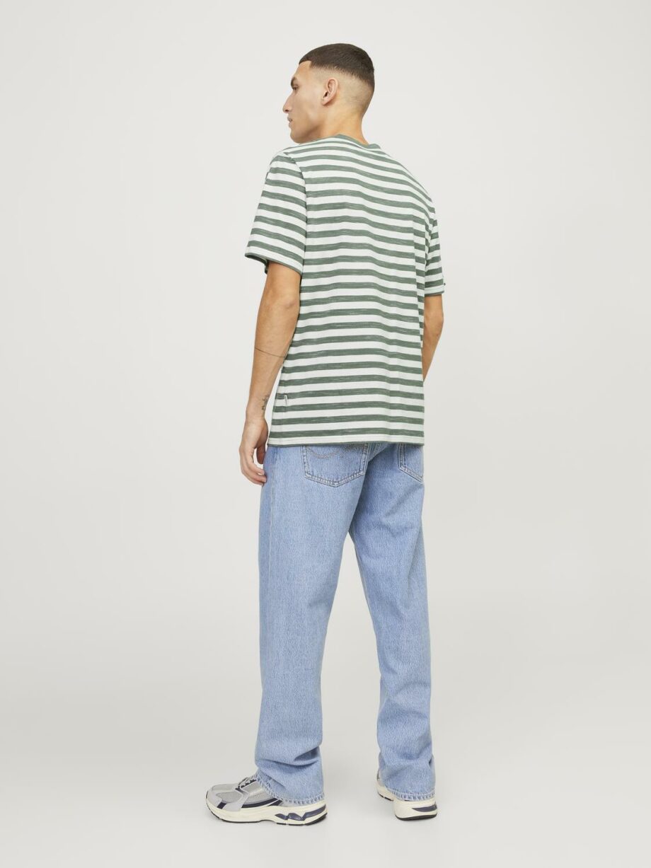 JORTAMPA STRIPE TEE SS CREW NECK