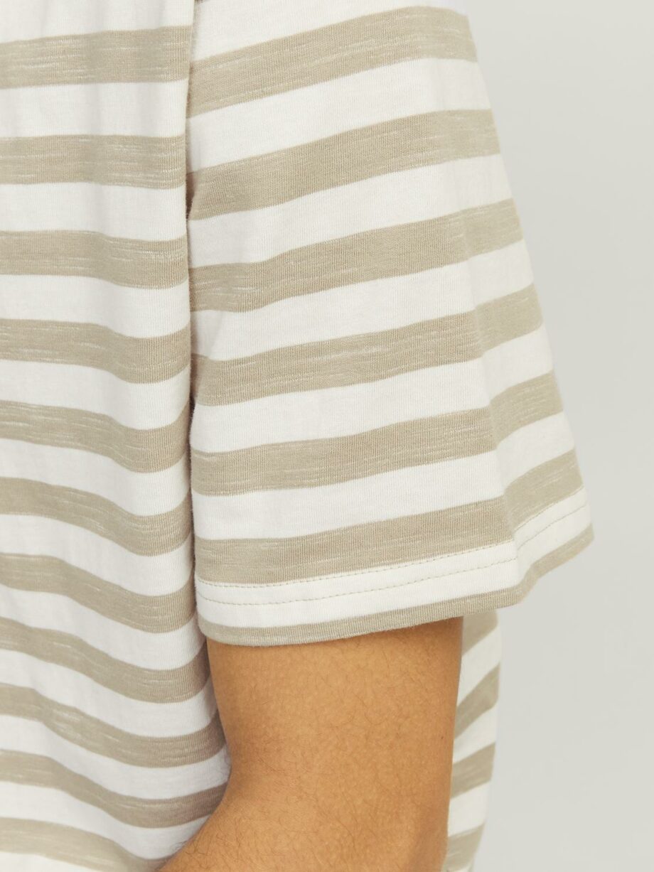 JORTAMPA STRIPE TEE SS CREW NECK