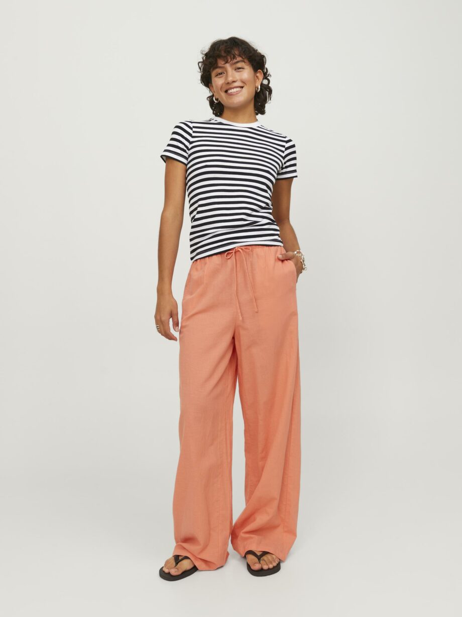 JJXX - JXFLORA LINEN BLEND MW PANT WVN SN