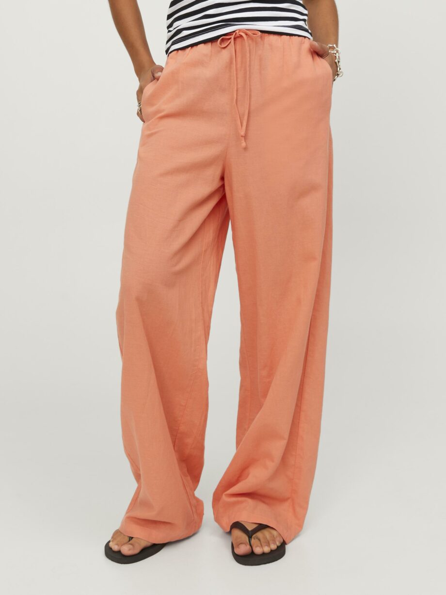 JJXX - JXFLORA LINEN BLEND MW PANT WVN SN