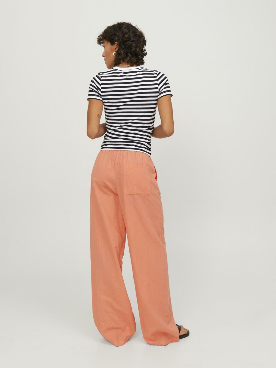 JJXX - JXFLORA LINEN BLEND MW PANT WVN SN
