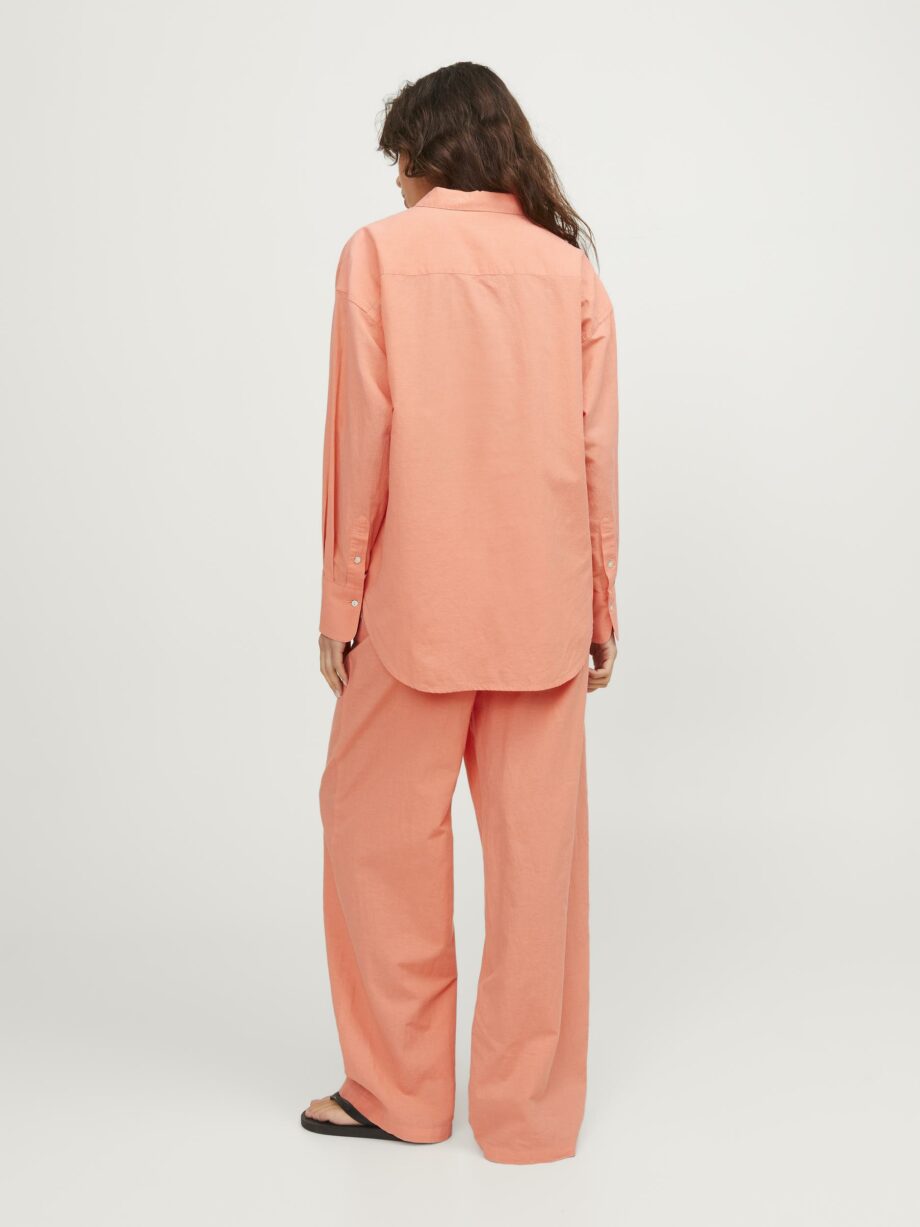 JJXX - JXJAMIE LS RLX LINEN BLEND SHIRT WVN SNJXJAMIE LS RLX LINEN BLEND SHIRT WVN SN