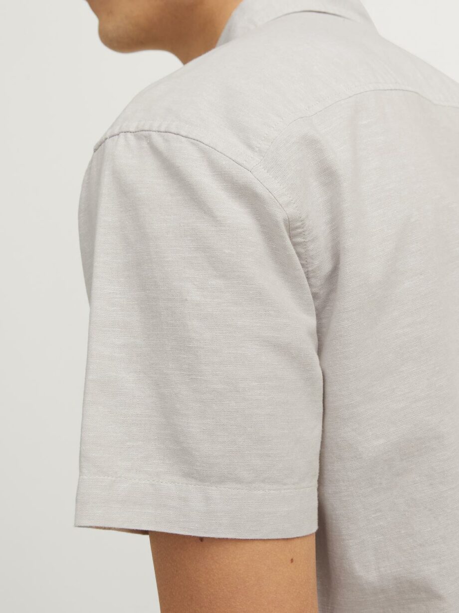 JJESUMMER LINEN BLEND SHIRT SS SN