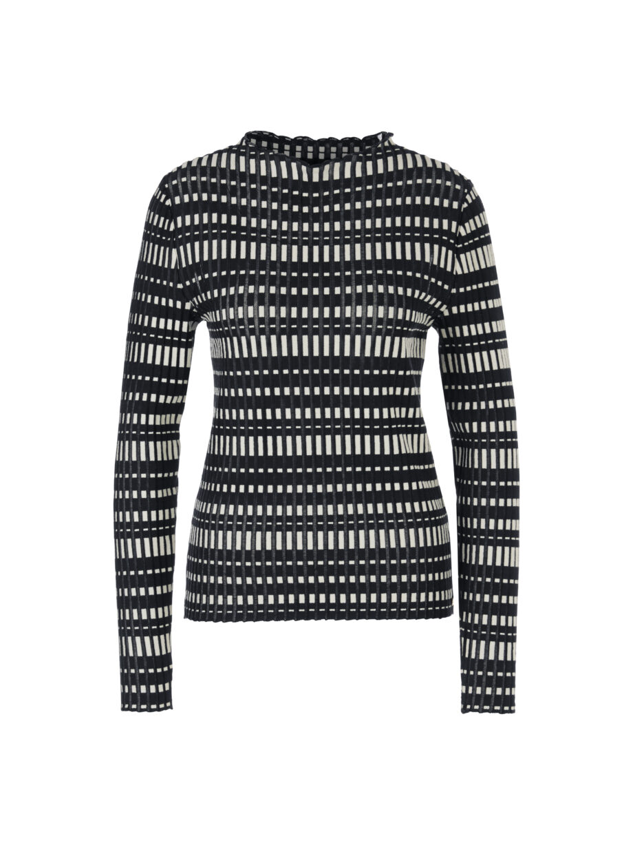 Marc Cain - Knitted in Germany Sweater - gestreift