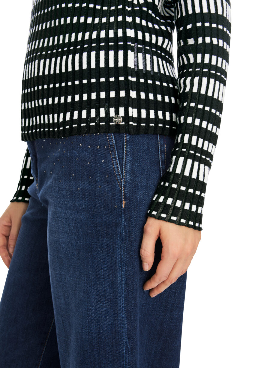 Marc Cain - Knitted in Germany Sweater - gestreift