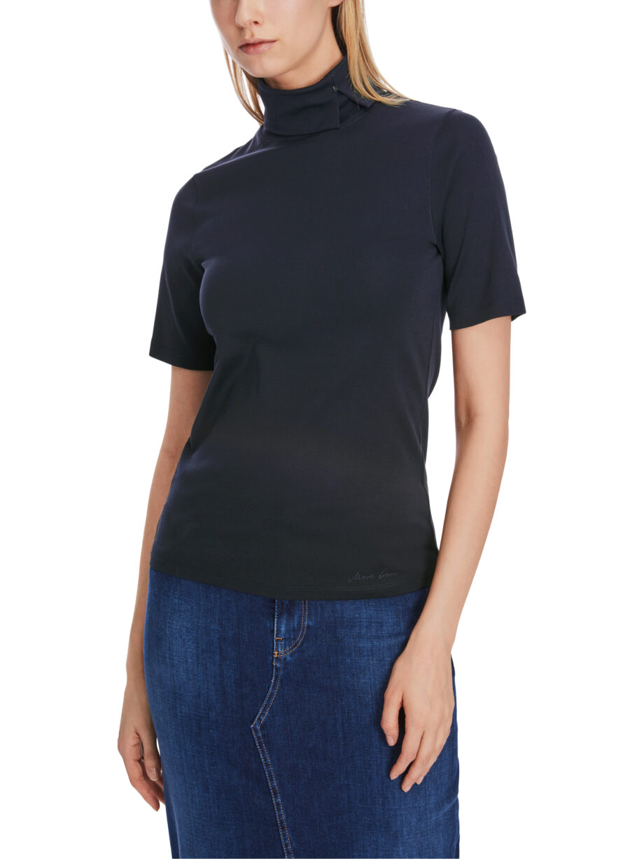 Marc Cain - T-Shirt mit Rollkragen