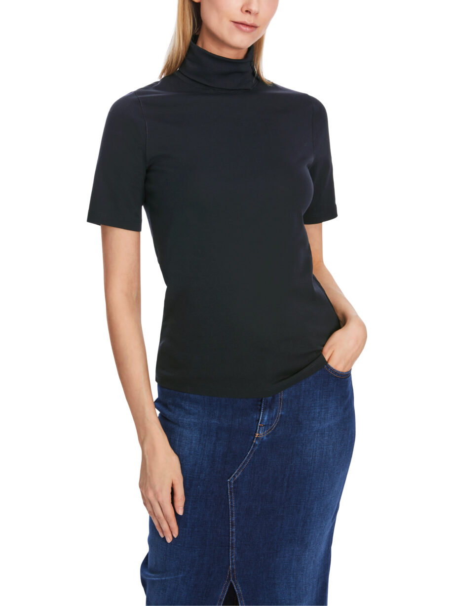 Marc Cain - T-Shirt mit Rollkragen