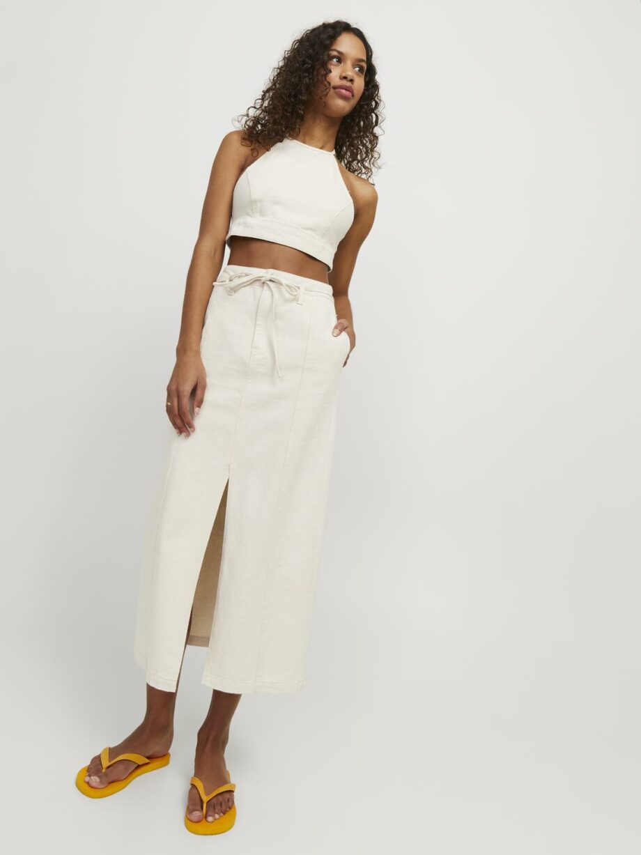 JJXX - JXDORA LONG DENIM HW SKIRT DNM