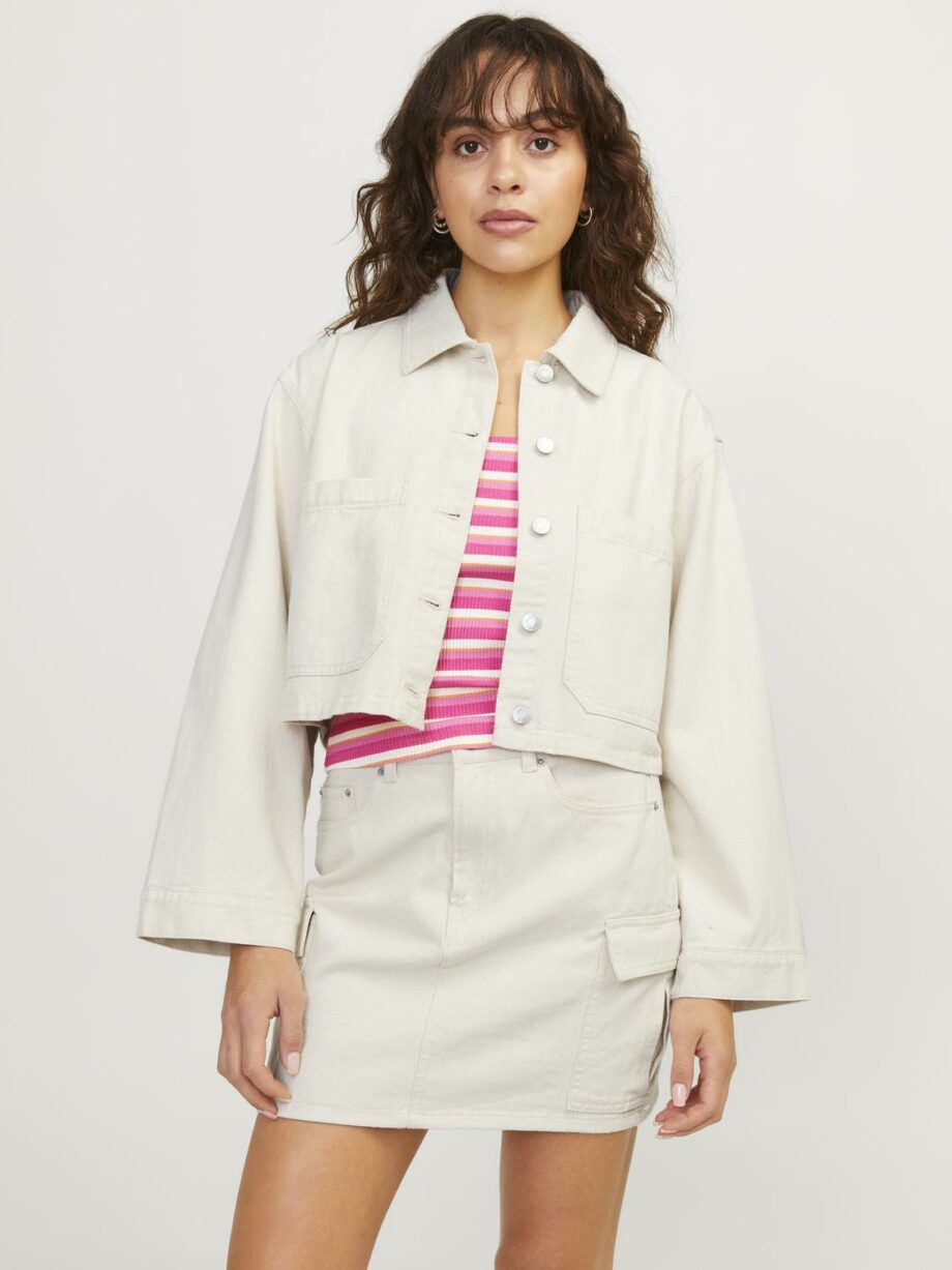 JJXX - JXDORA COMFORT LS DENIM OVERSHIRT DNM