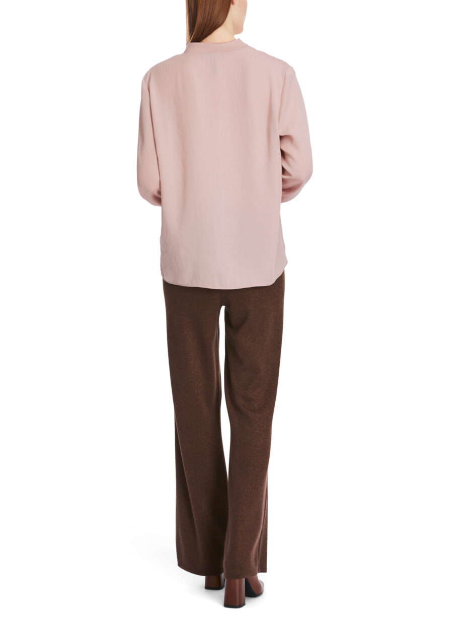 Marc Cain - V-Neck-Bluse "Rethink Together"