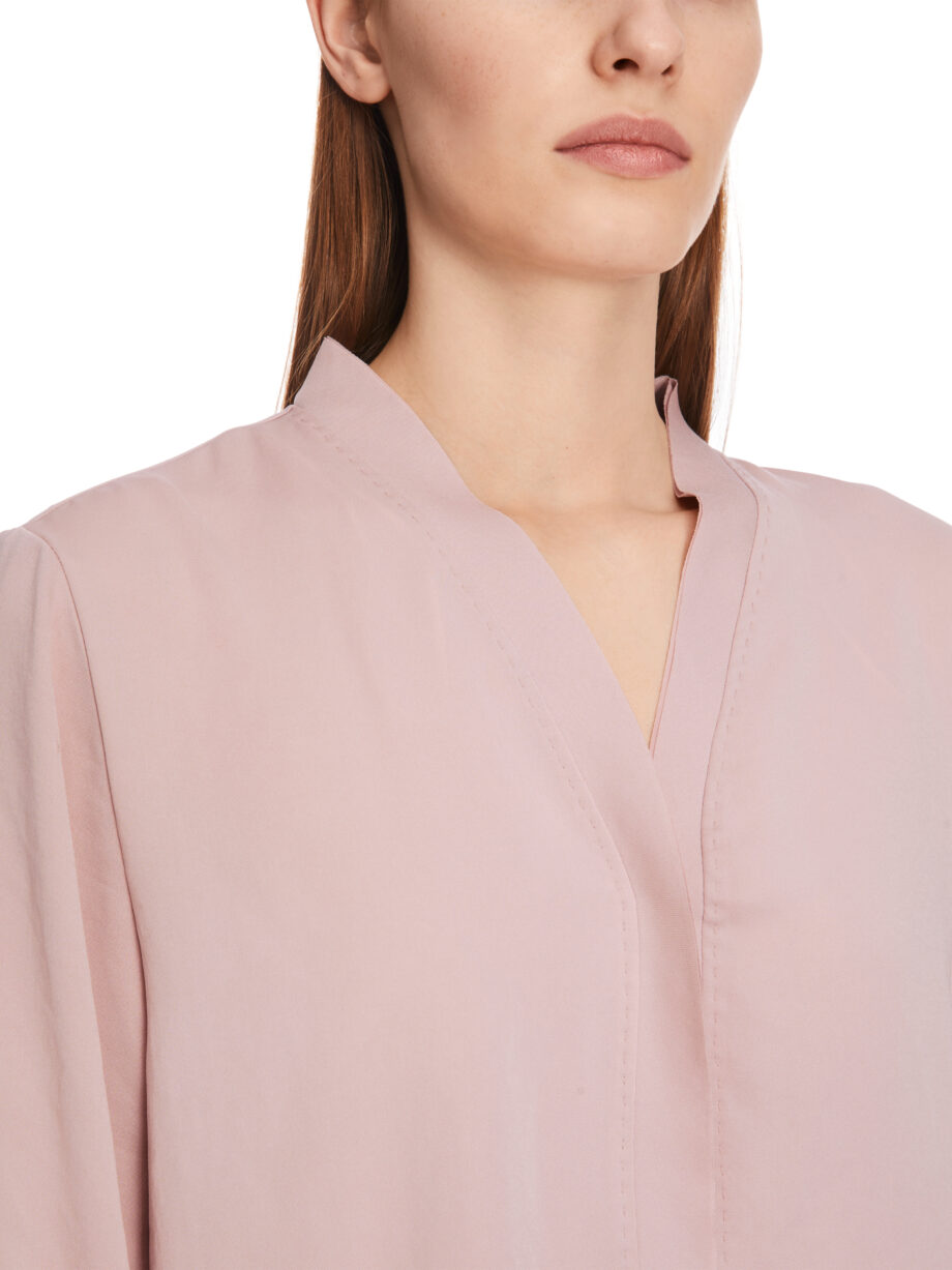 Marc Cain - V-Neck-Bluse "Rethink Together"