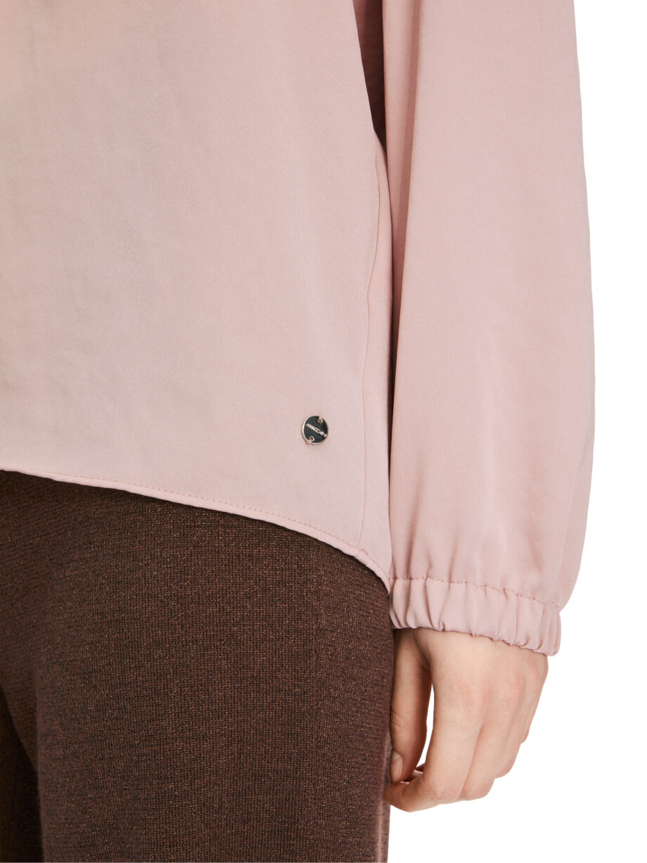 Marc Cain - V-Neck-Bluse "Rethink Together"