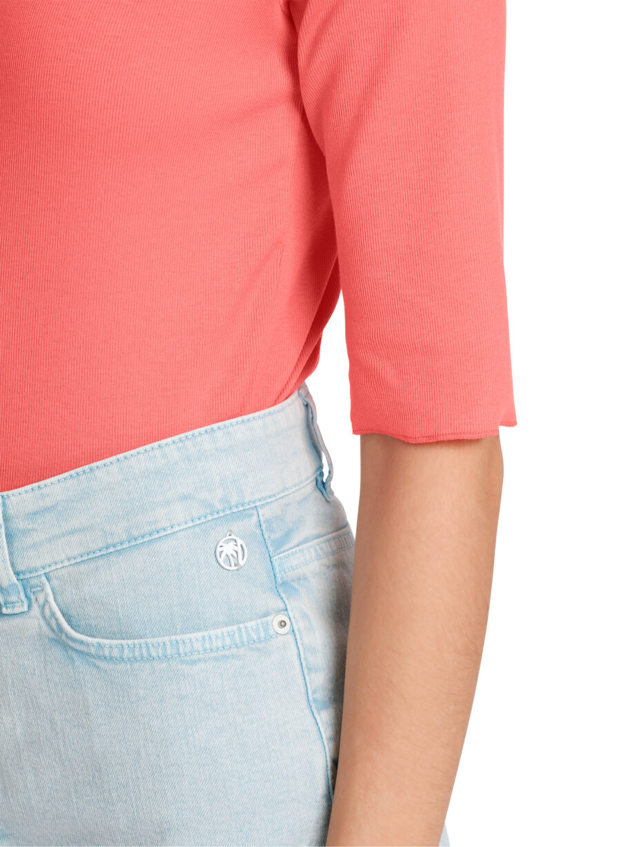 Marc Cain - Körpernahes T-Shirt mit ¾-Ärmel