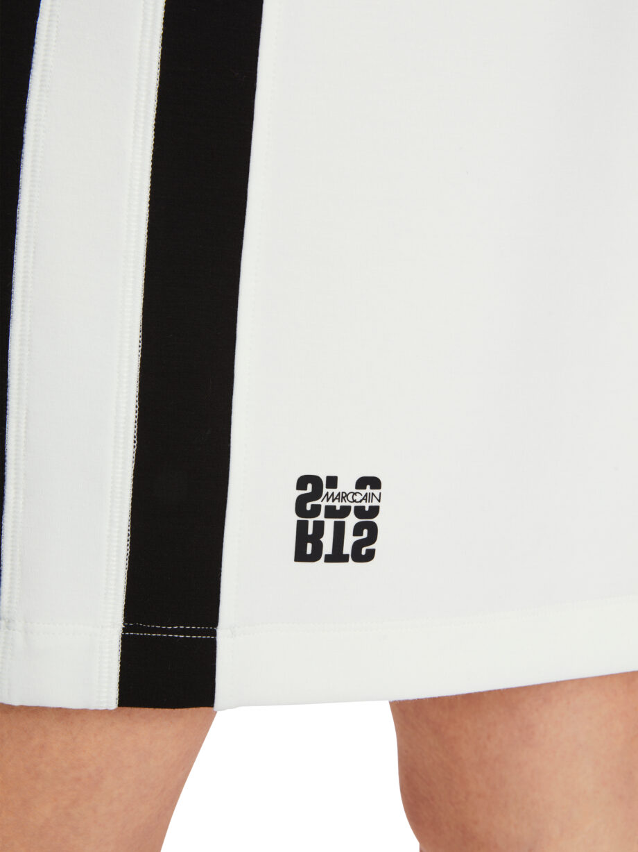 Marc Cain - Kurzes Kleid mit  Kellerfalten