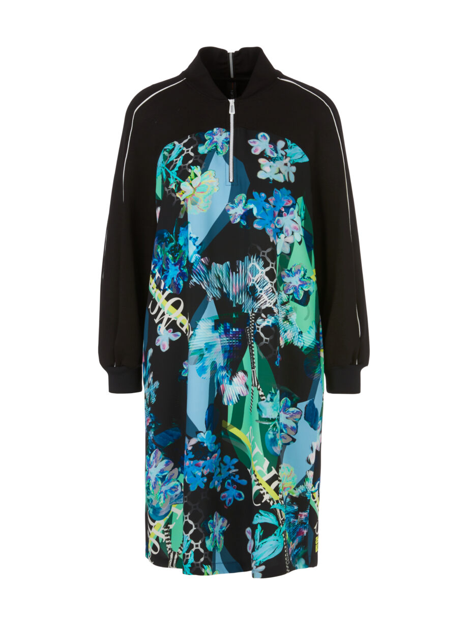 Marc Cain - Kurzes Kleid in Materialmix