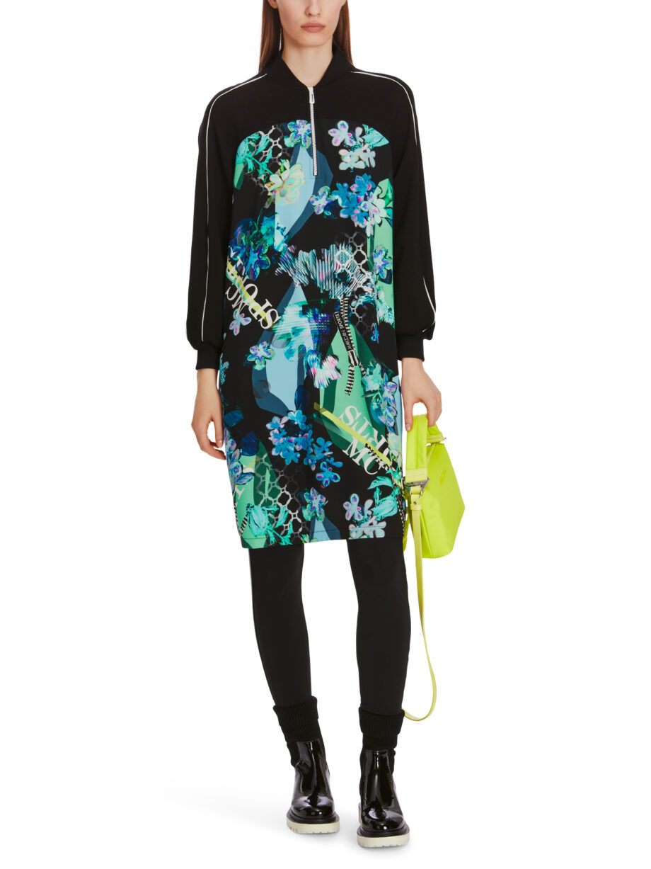 Marc Cain - Kurzes Kleid in Materialmix