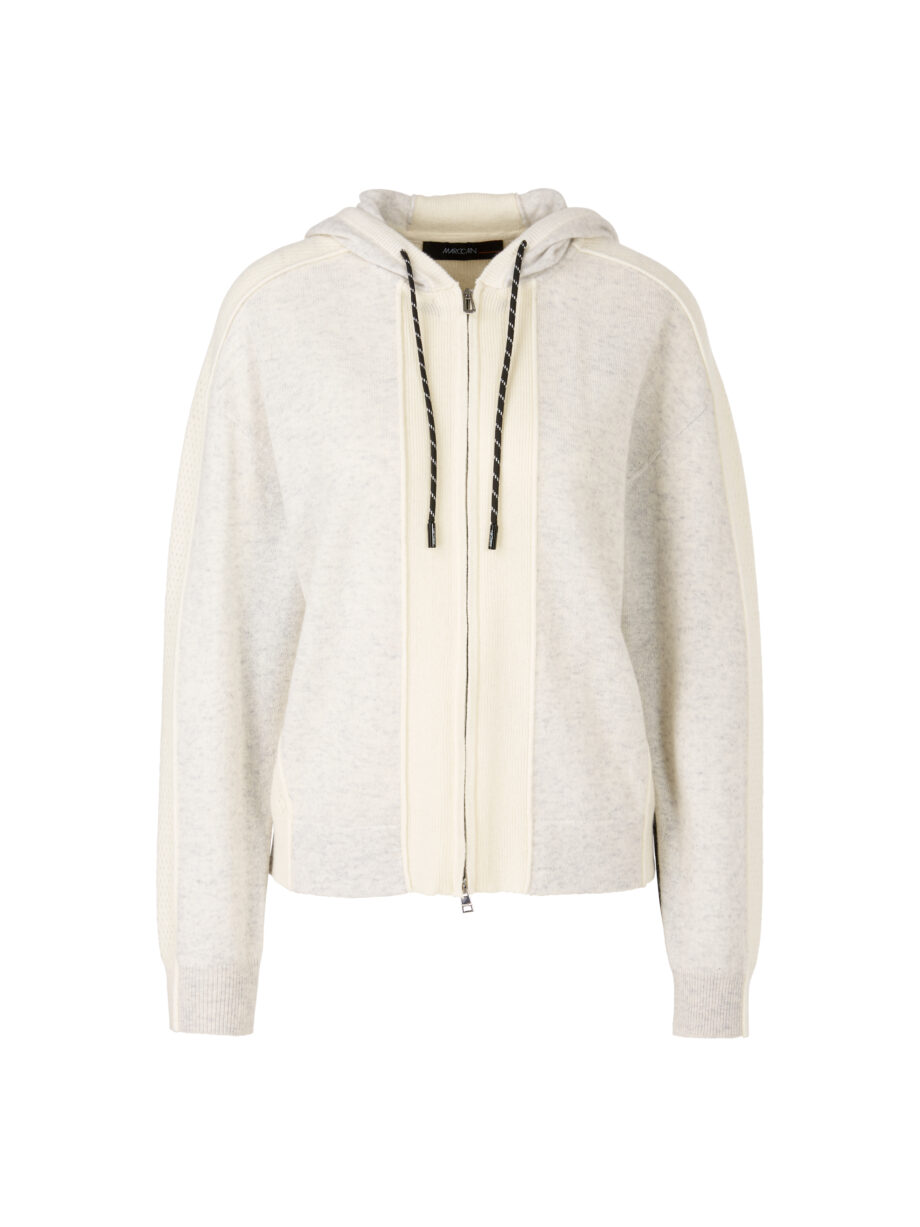Marc Cain - Zipp-Cardigan aus Wolle/Kaschmir