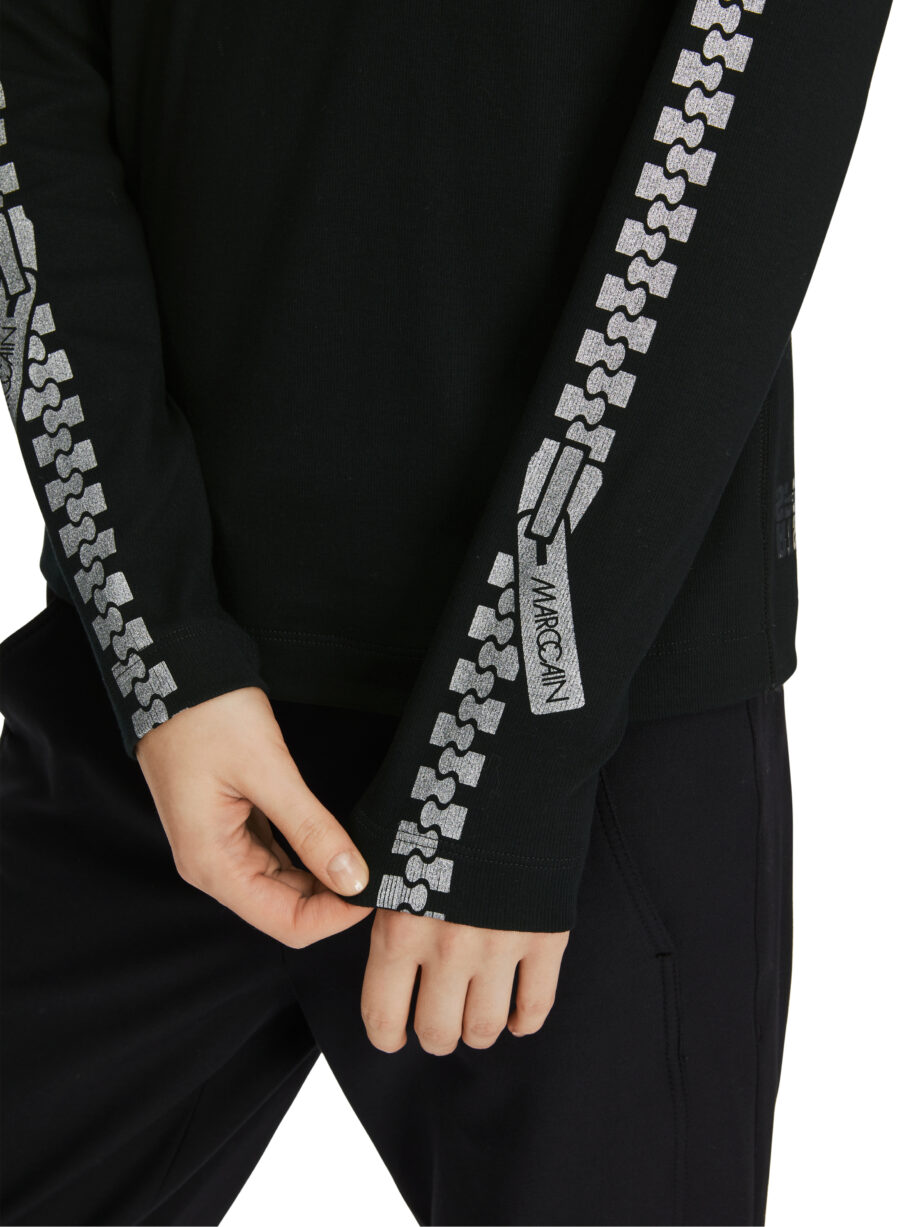 Marc Cain - Lässig weites Longsleeve mit Raglan