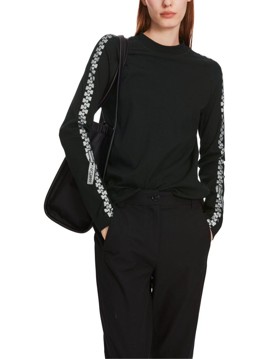 Marc Cain - Lässig weites Longsleeve mit Raglan