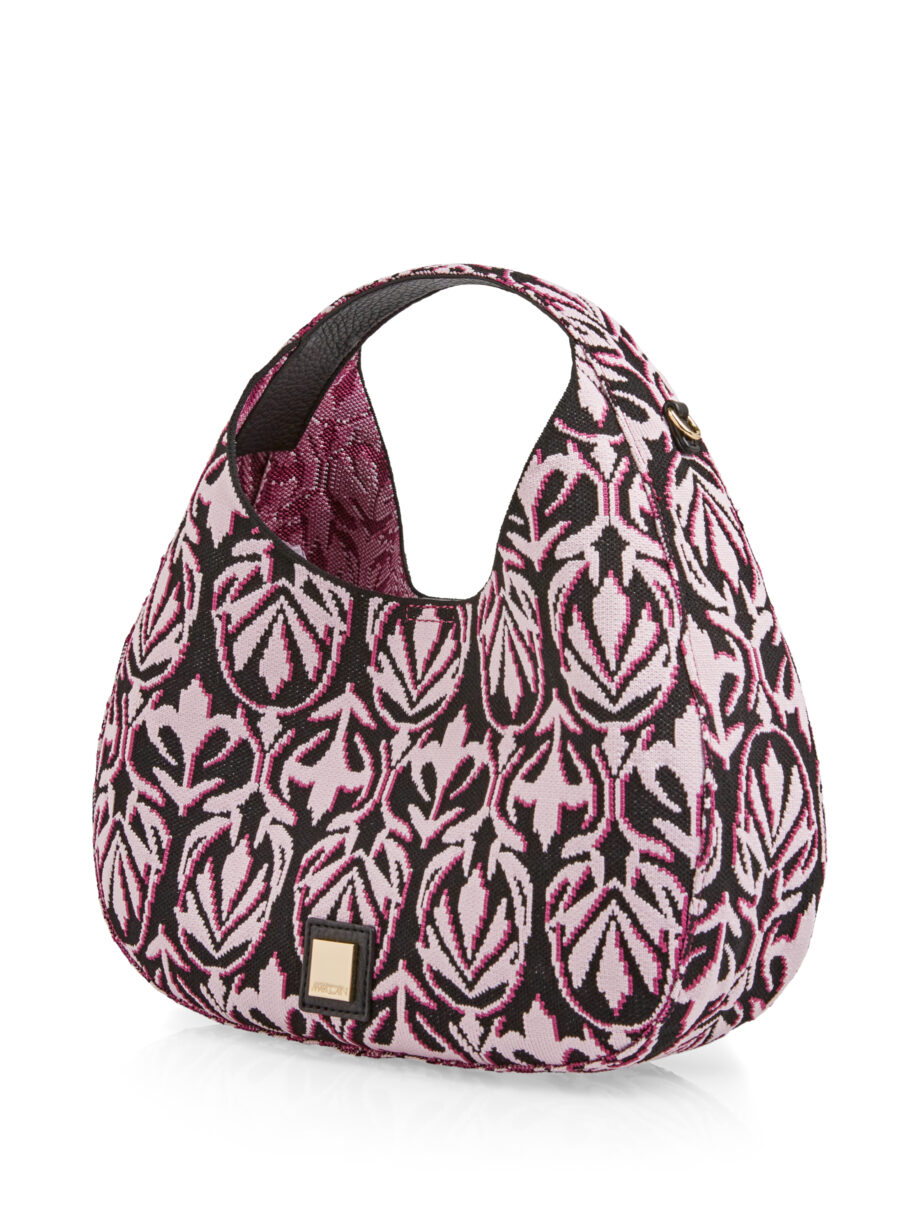 Marc Cain - Henkeltasche im Jacquard-Strick