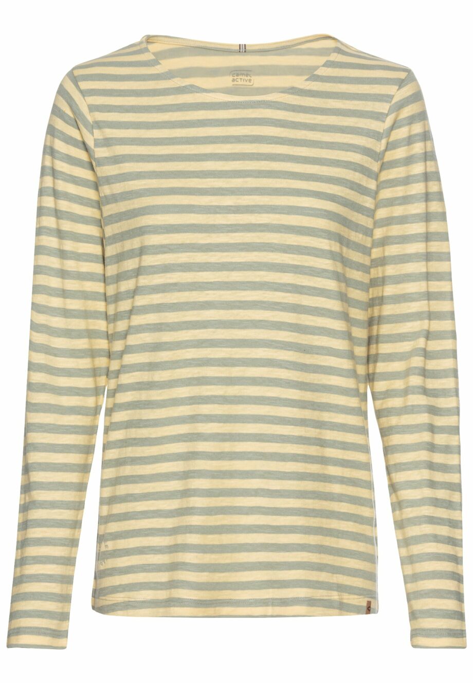 Camel - Streifenshirt aus Organic Cotton