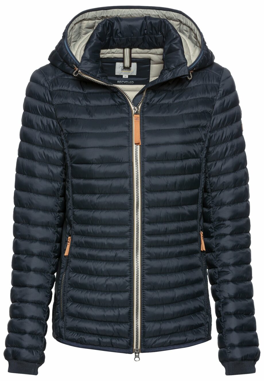 Camel - Leichte Steppjacke aus recyceltem Polyamid