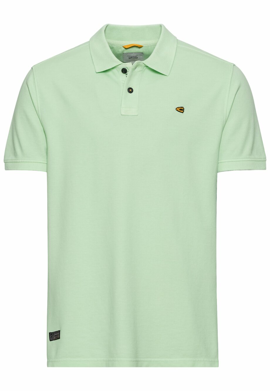 Camel - Piqué Poloshirt aus zertifiziertem Organic Cotton