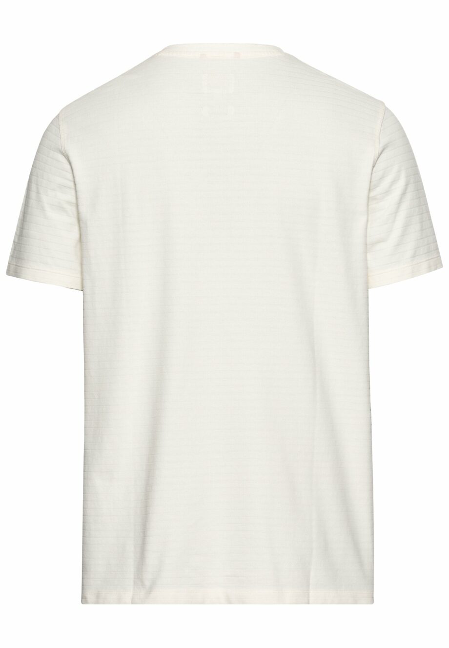 Camel - Kurzarm Henley aus reiner Baumwolle