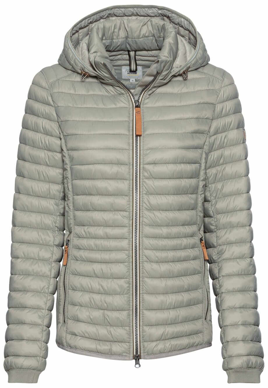 Camel - Leichte Steppjacke aus recyceltem Polyamid