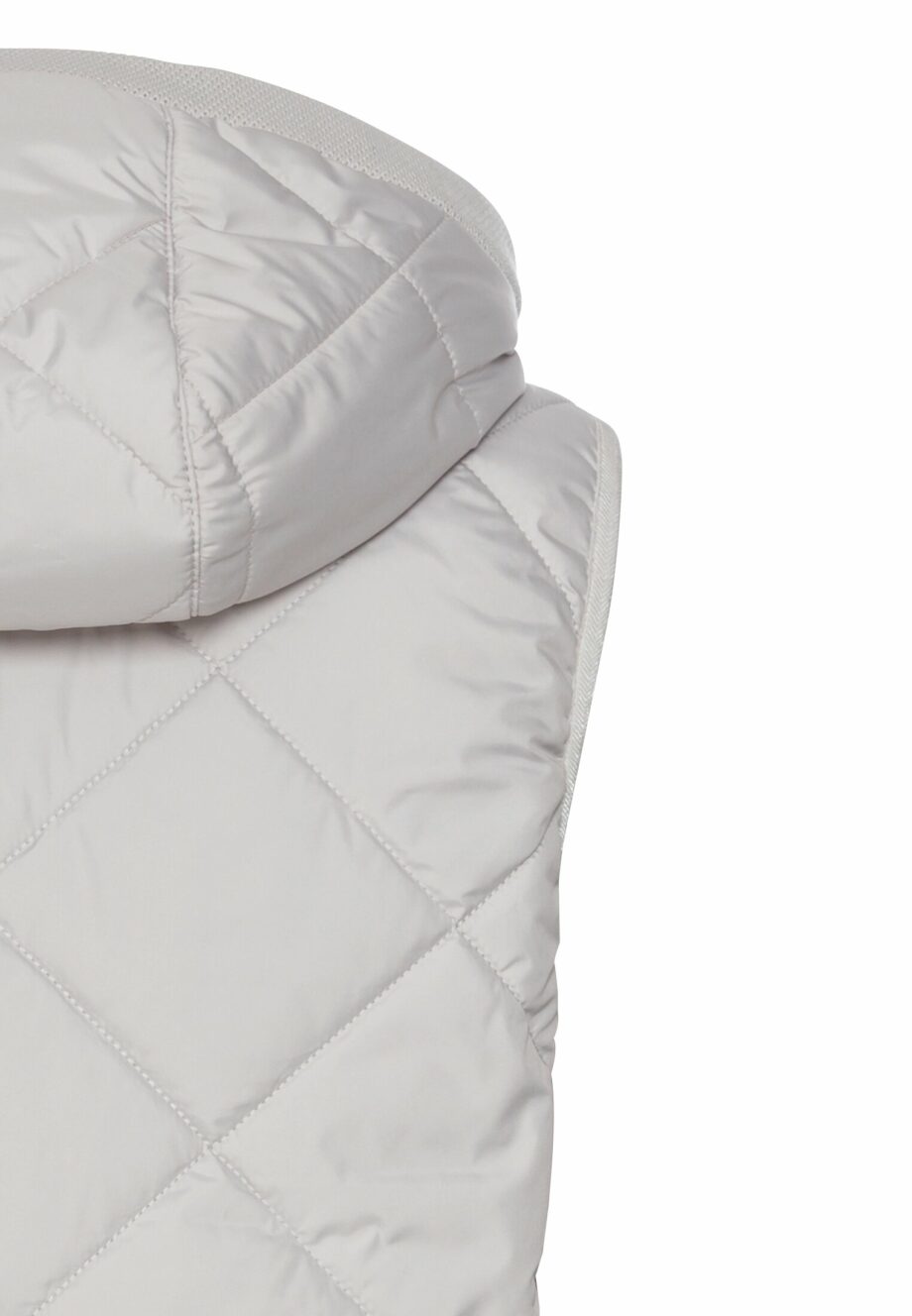 Camel - Lange Weste mit Kapuze aus recyceltem Polyester