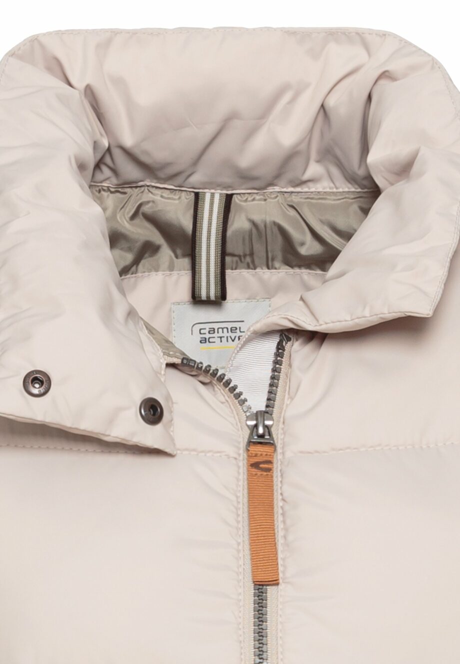 Camel - Steppweste aus recyceltem Polyester