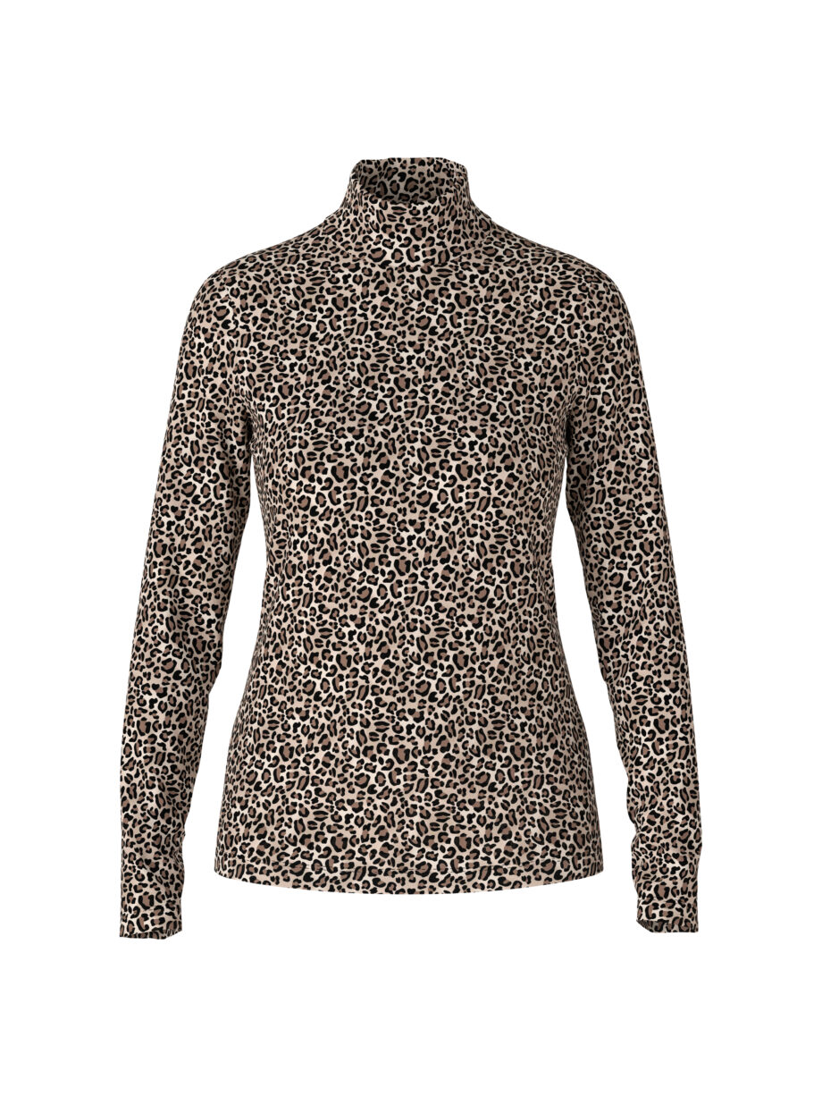 Marc Cain - Longsleeve in Leo-Print