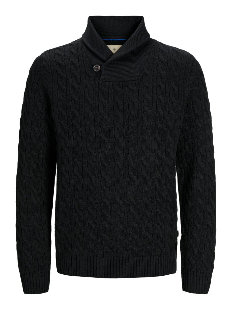 Jack & Jones - JPRBLUCRASH KNIT SHAWL NECK
